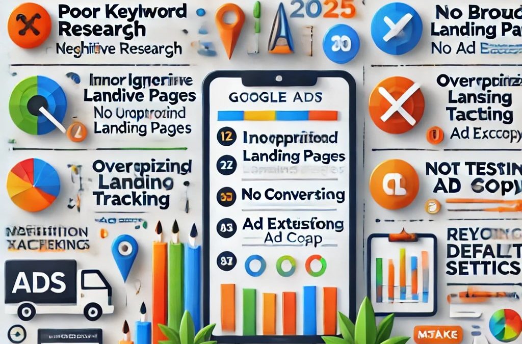 Top 10 des erreurs Google Ads à éviter en 2025